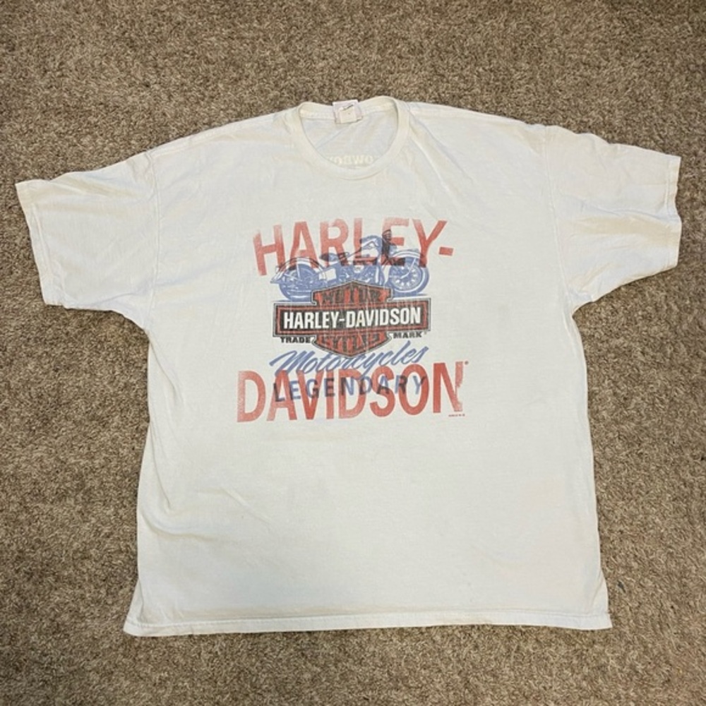 2012‎ San Antonio Cowboys "Alamo City" Harley Davidson T-Shirt Men's Size 2XL